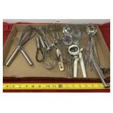 Kitchen Utensils including Potato Masher and