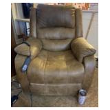 Ashley Furniture Brown Easy Clean Electric Lift