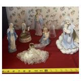 Precious Moments Along with Other Figurines