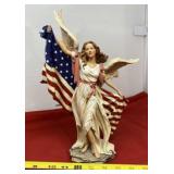 Home Interiors 2003 Protecting Old Glory Figurine