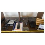 AT&T Phone, Circuit Strip, Notepads, Mouse,