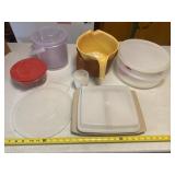 Tupperware Egg Dish and Bowl, Ice Chest