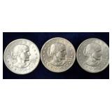 Three Susan B Anthony 1979