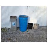 Trash cans