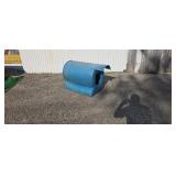 All plastic dog house