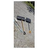 Snow shovels dusters