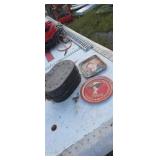 Old antique Granite roaster Coca-Cola trays