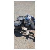 3  50 lb bags of industrial blue premium ice melt