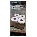 Case of commercial big rolls of toilet paper