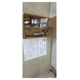 Yale stainless steel commercial lever lock set