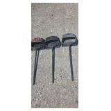 Upright dust pans