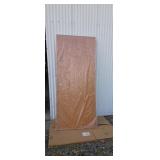 New 36 in commercial solid core door right  hand