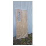 New 36" commercial right hand door solid core fire