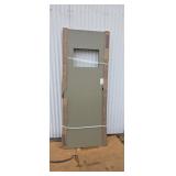 Allegion Steel Craft 32" steel commercial door.