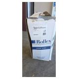 Roll of white Rolex aluminum trim coil 24"