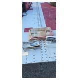 Under the hood auxiliary battery tray set of new