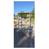 37 1/2" W X 85 1/2" H heavy duty adjustable metal