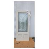 New 36 in Forever glass entry door