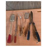Camp tools, brush clippers