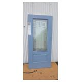 New 36 in fiberglass entry door