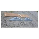 Two 23"x56" Gable in louvers