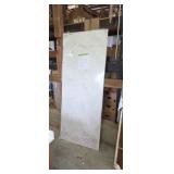 3/8" thick 86"X35 1/4" shower wall panel