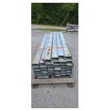 Selling by the piece 68 pieces galvanized 10 ft