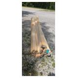 Selling by the board 17 2"X4" 105" long.
