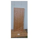 New 36-in solid core fire rated door left hand