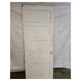 hollow core interior door 30" x 77", vintage 5