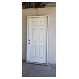 36" fiberglass right hand entry door