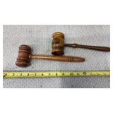 Wooden Gavels