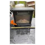 Comfort Zone portable mini electric fireplace