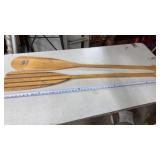 Wooden Canoe Oars