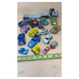 Toy Truck/Car Lot includes Tootsie Toy