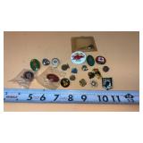 Lapel Pins-POW, VFW, Owl, Miller and more