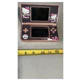 Pink Nintendo DS Lite decorated with Hello Kitty