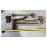 Hatchet, Hammer, Sledge Hammers
