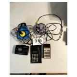 2 Game Controllers, Cassette Player, & Calculators