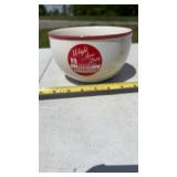 Wright Acres Dairy". Vtg style decorative bowl