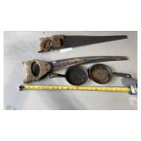 Rustic Decor and more-Painted Hand Saw, and 2