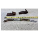 DeKaulb Folding Knives and Sheaths