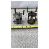 Antique fishing reels-includes South Bend No. 300