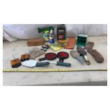 Gardening tools, Reflectors, Chainsaw chain and
