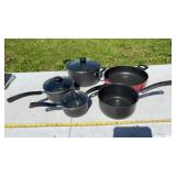T-Fal Pots and Pans and Lids