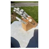 Farberware EdgeKeeper 15-piece forged triple