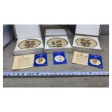 Goebel M.J. Hummel collector plates from the