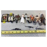 Star Wars action figures and accessories