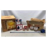 18pc Punch Bowl Set, Christmas Glasses and more