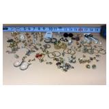 Vtg Pierced Earrings